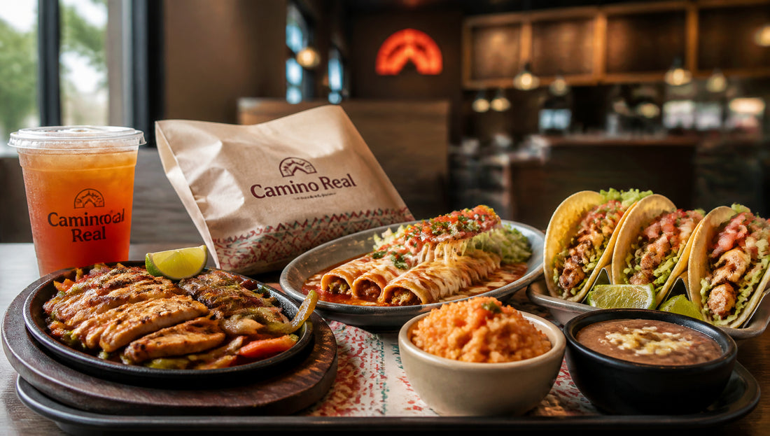 Camino Real Menu with Prices, Calories and Popular Items