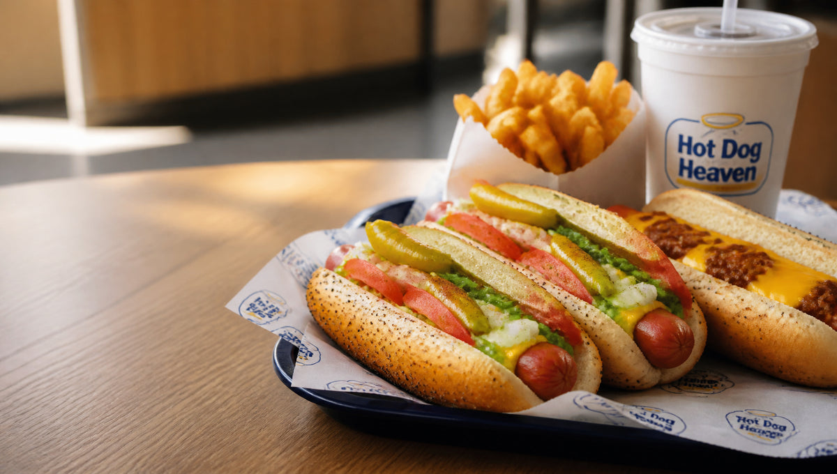 Hot Dog Heaven Menu with Prices, Calories and Popular Items