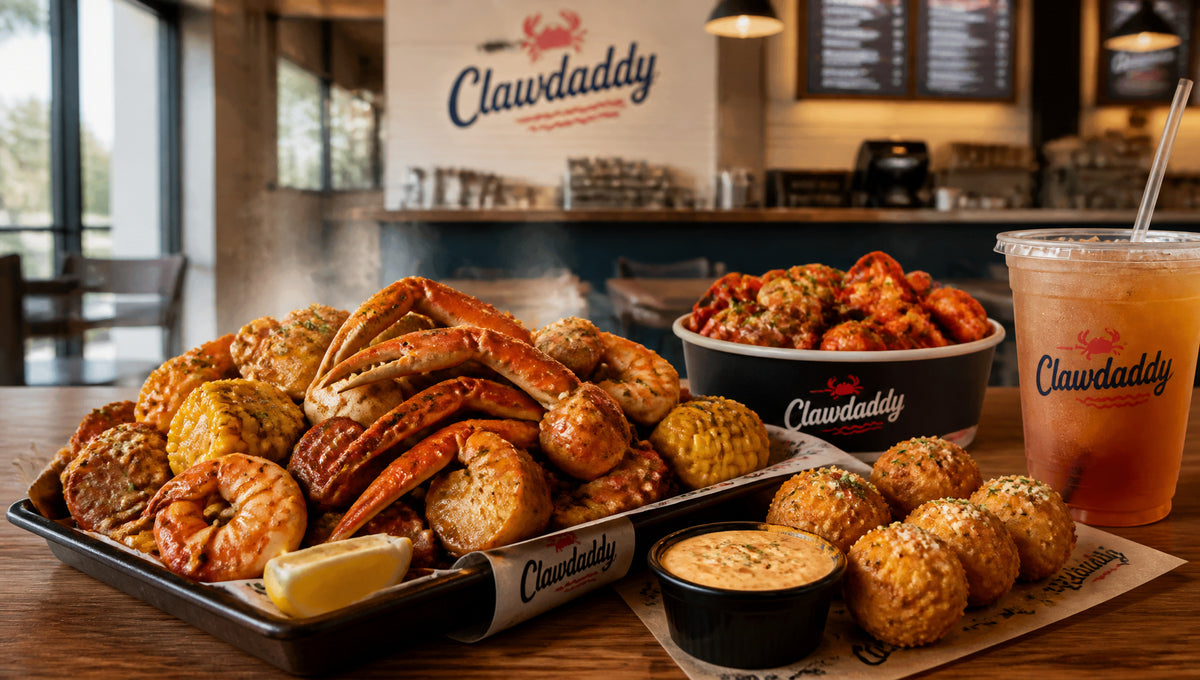 Clawdaddy Menu with Prices, Calories and Popular Items