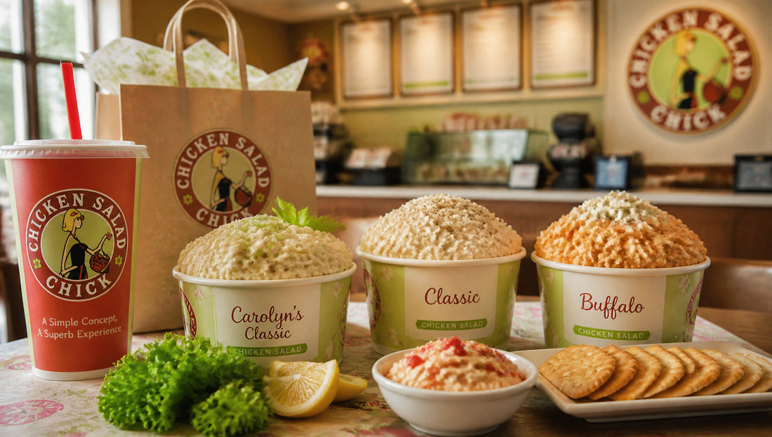 Chicken Salad Chick Menu with Prices, Calories & Flavors