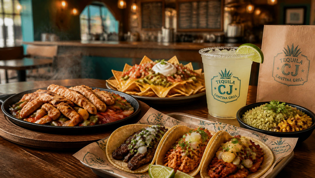 Tequila CJ Cantina Grill Menu with Prices and Popular Items