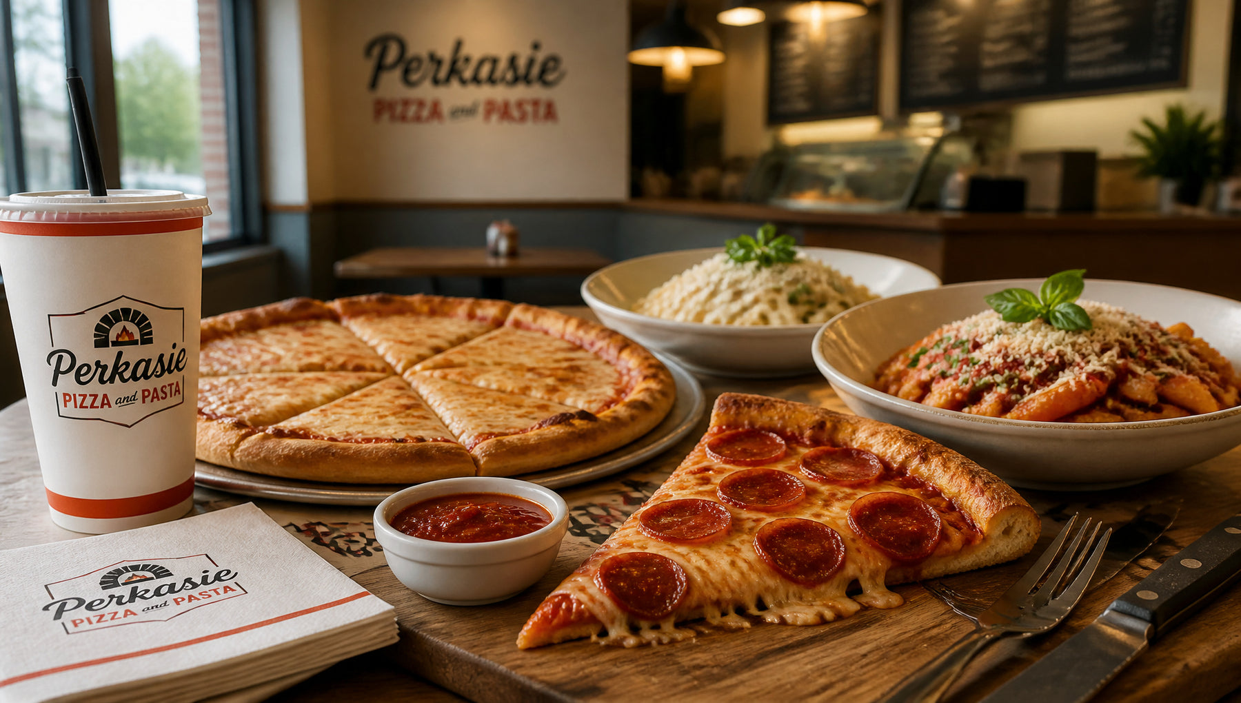 Perkasie Pizza and Pasta Menu Prices and Popular Items