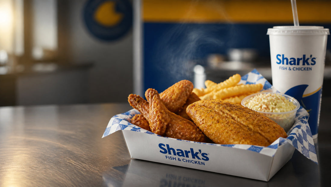 Shark's Fish & Chicken Menu: Prices, Calories & Guide