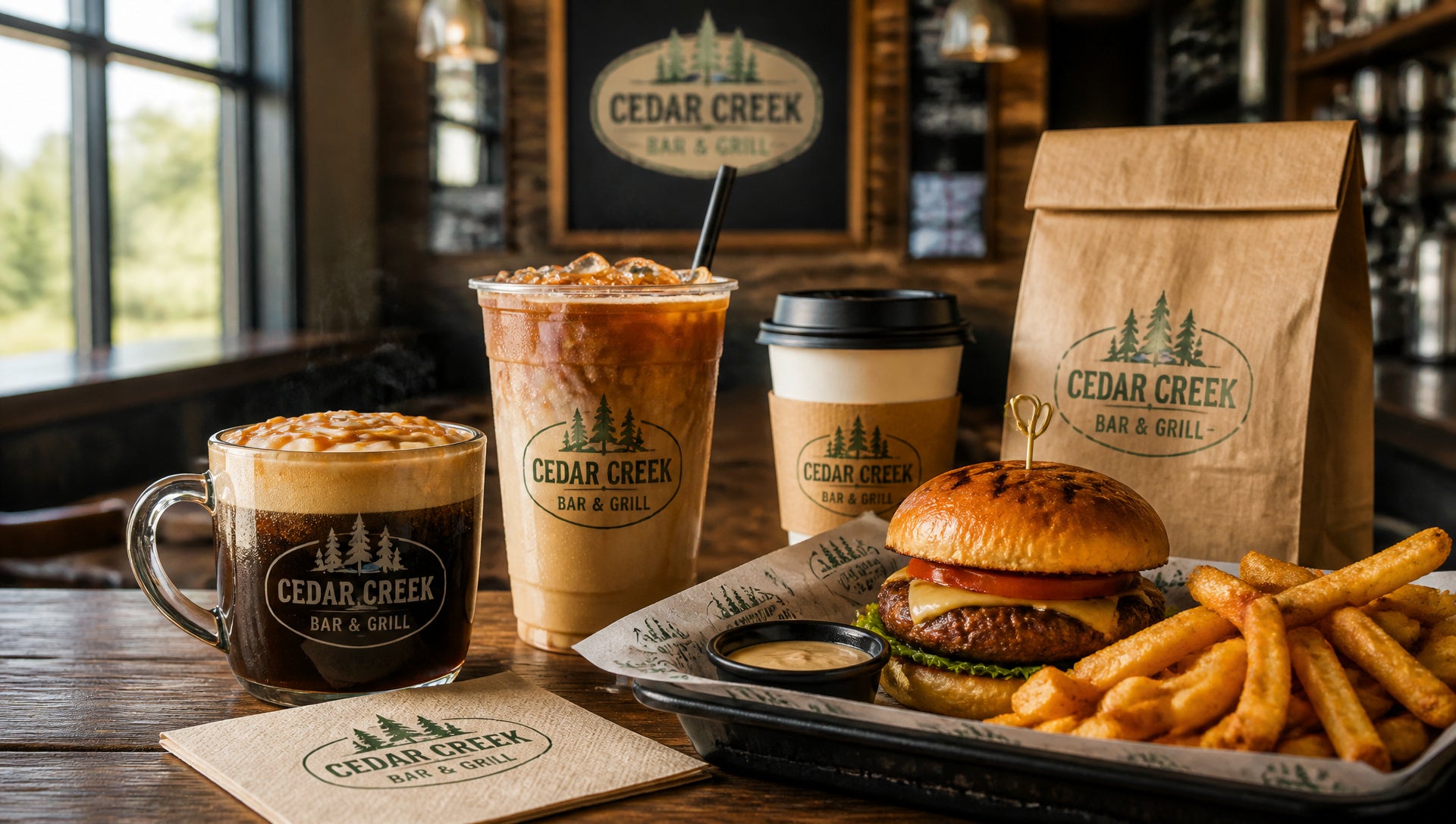 Cedar Creek Bar and Grill Menu with Prices and Calories