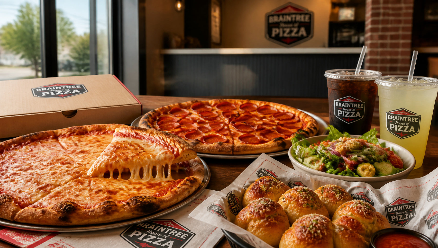 Braintree House of Pizza Menu with Prices and Popular Items