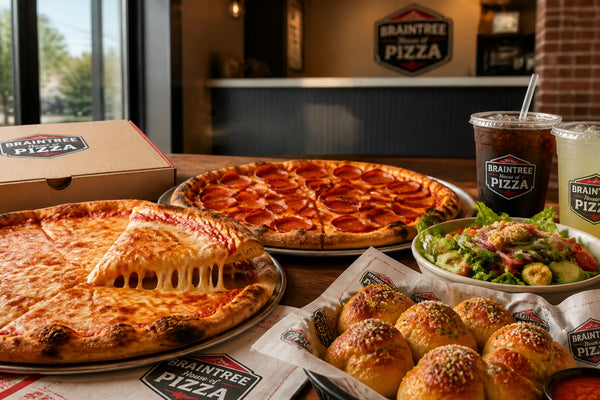 Braintree House of Pizza Menu with Prices and Popular Items