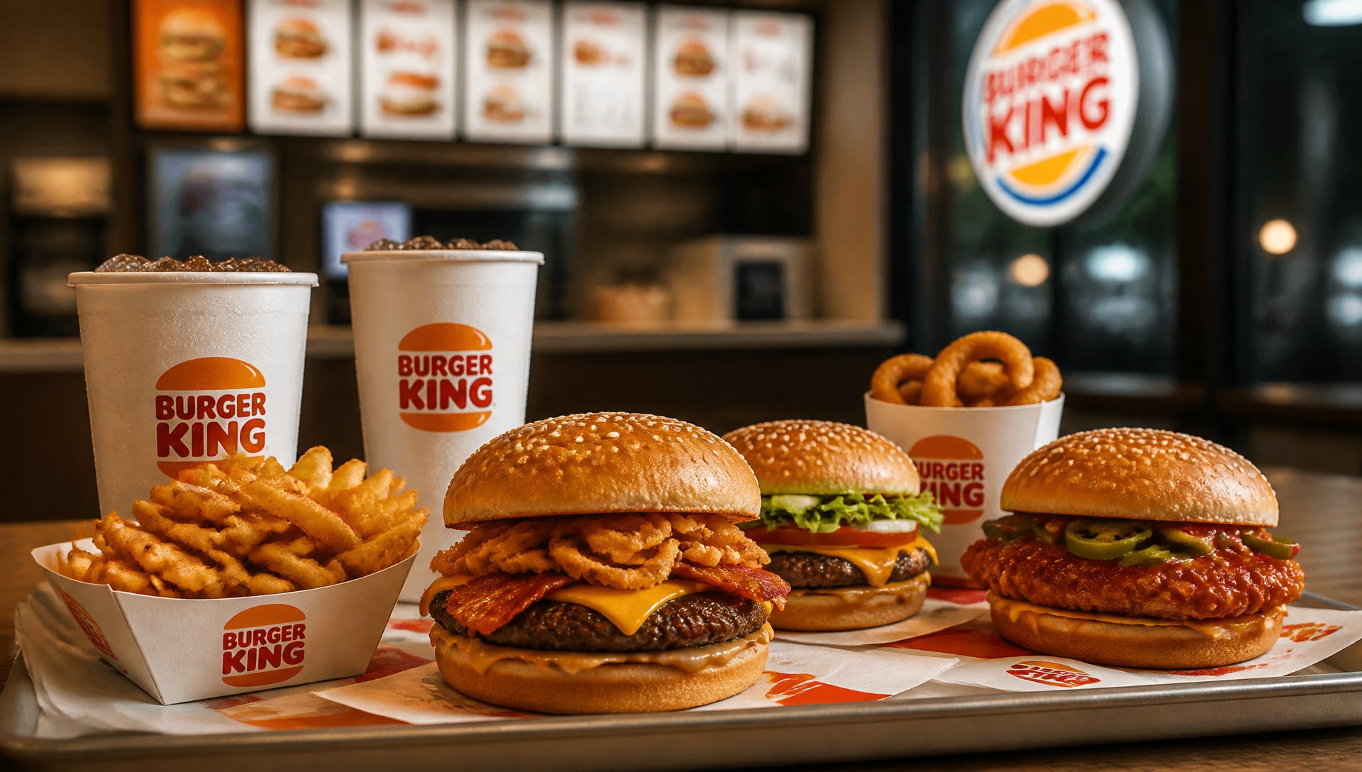 Holiday Burger Menu with Prices, Calories and Best Picks
