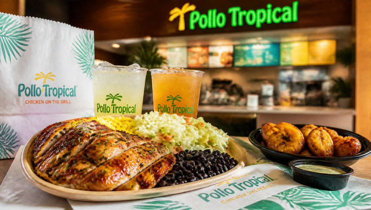 Pollo Tropical Menu with Prices, Calories and Popular Items