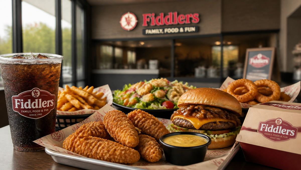 Fiddlers Menu with Prices, Calories and Popular Items