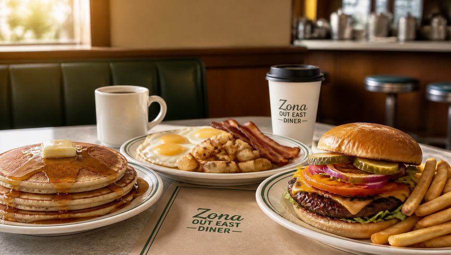 Zona Out East Diner Menu: Prices, Calories & Top Picks