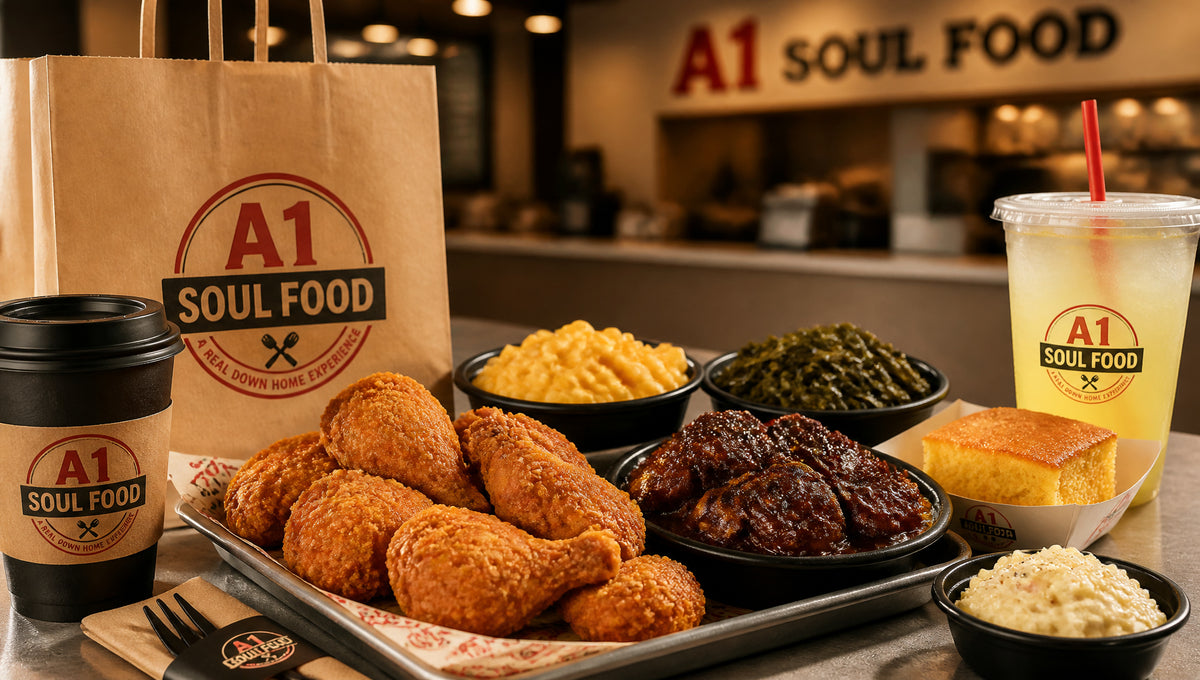 A1 Soul Food Menu with Prices, Calories and Popular Items