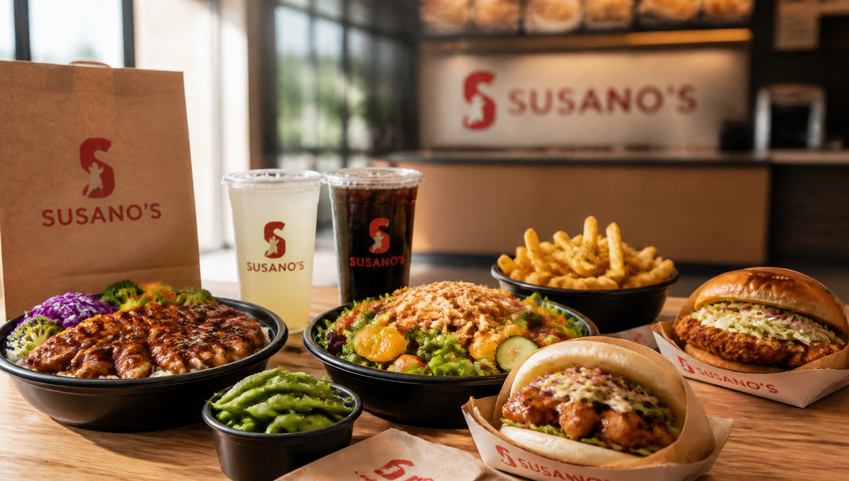Susano’s Menu with Prices, Calories and Best Picks