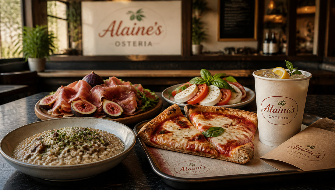 Alaine's Osteria Menu with Prices and Popular Items