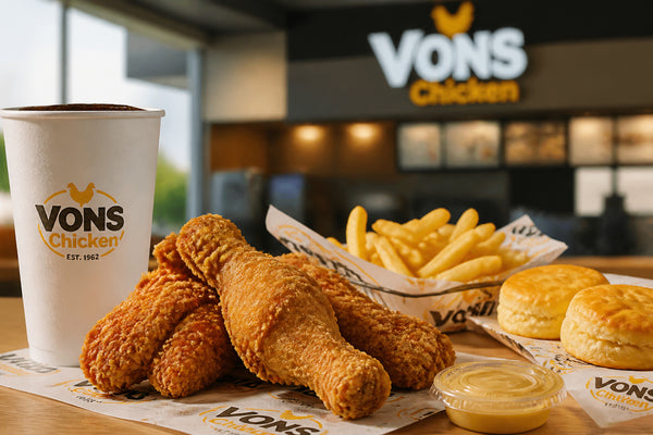 Vons Chicken Menu with Prices, Calories and Popular Items