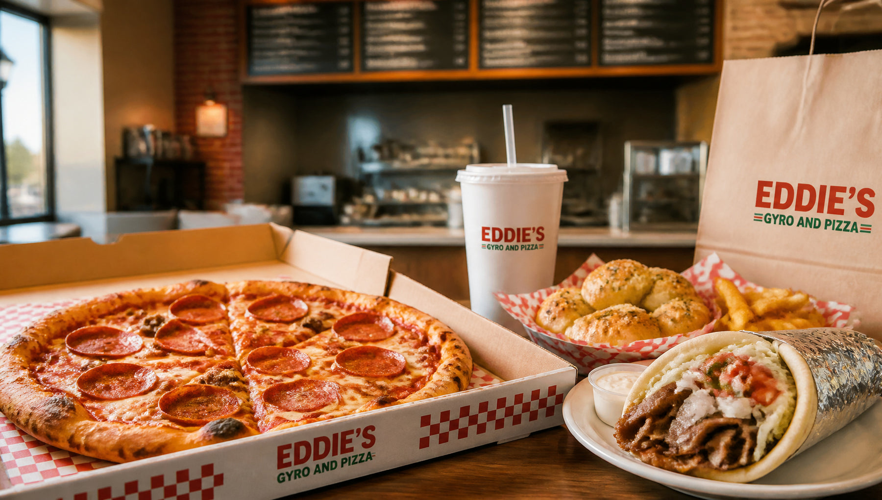 Eddie's Gyro and Pizza Menu with Prices and Best Picks