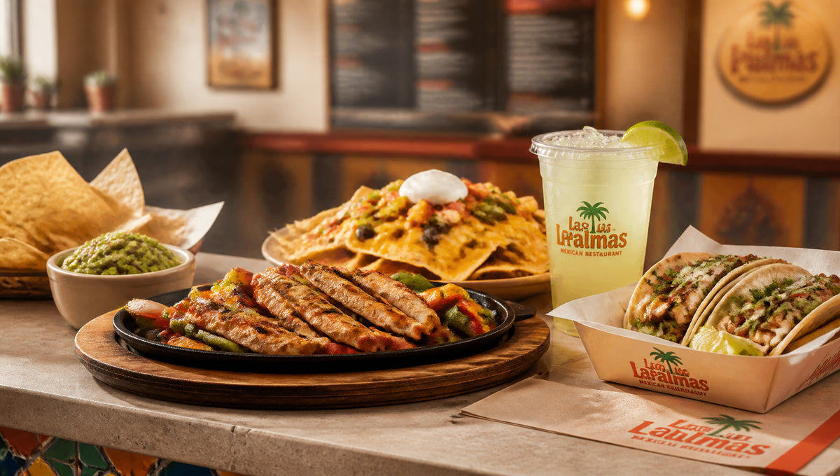 Las Palmas Menu with Prices, Calories and Popular Items