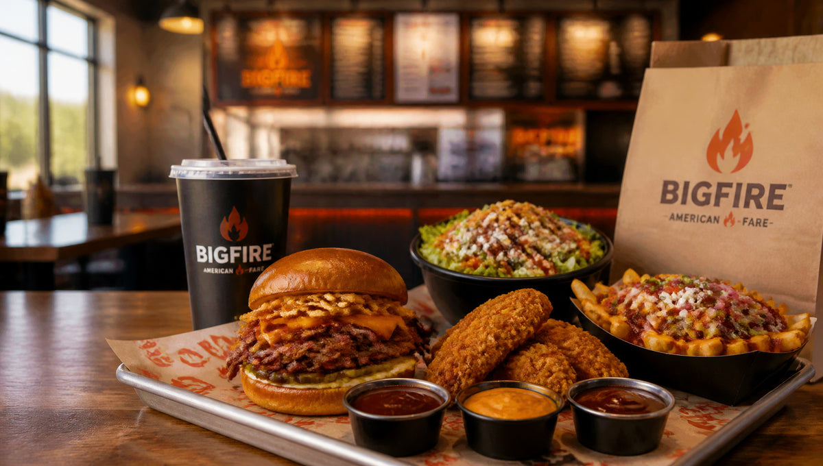 Bigfire Menu with Prices, Calories and Popular Items