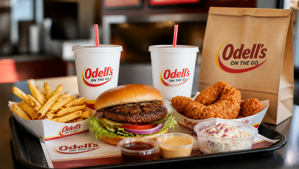 Odell's On The Go Menu with Prices, Calories and Popular Items