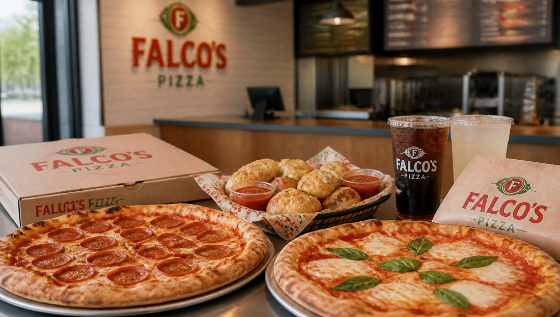 Falco's Pizza Menu with Prices, Calories and Popular Items