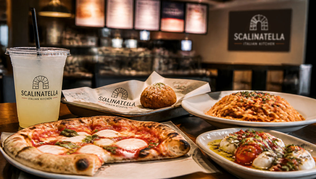 Scalinatella Menu with Prices, Calories and Popular Items