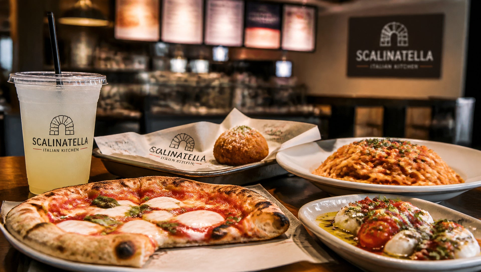 Scalinatella Menu with Prices, Calories and Popular Items